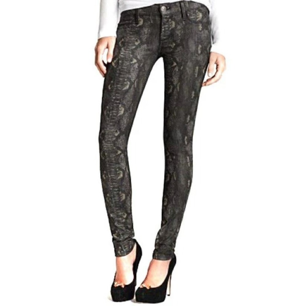 Earnest Sewn Audrey 541 Jeans Pants‎ Leggings Mamba Black Women's Size 31